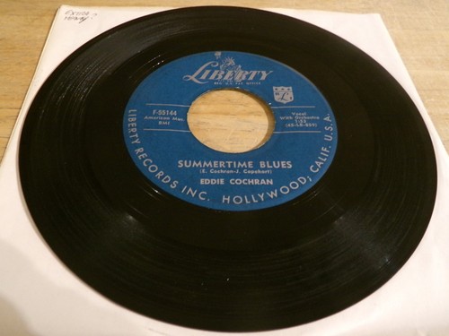 Eddie cochran summertime - 45,