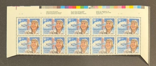 3066 50c jacqueline cochran - 50c,