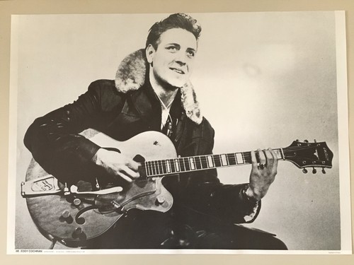 Eddy cochran rare authentic - cochran,,